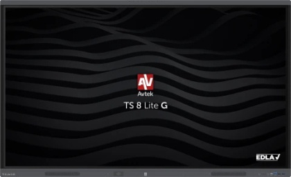 Monitor interaktywny Avtek TS 8 Lite G 65" 4K Android 14 | 8GB RAM – do szkół i firm