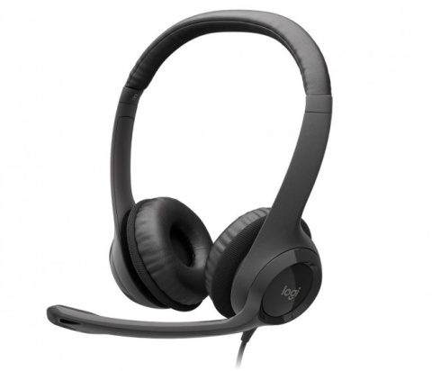 Słuchawki Logitech H390 USB Grafitowy Słuchawki Logitech H390 USB Grafitowy