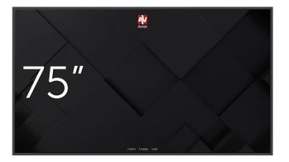 Monitor informacyjny Avtek DS 75" - 24/7 + Moduł WiFi/BT