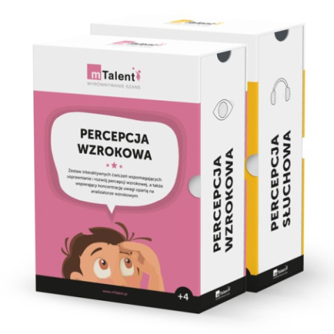 mTalent Percepcja wzrokowo-słuchowa Pakiet Ekspert wiek 4+ mTalent Percepcja wzrokowo-słuchowa Pakiet Ekspert wiek 4+