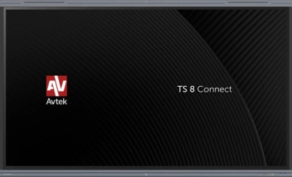 Monitor interaktywny Avtek TS 8 Connect 75" 4K Android 13 | 8GB RAM – do szkół i firm