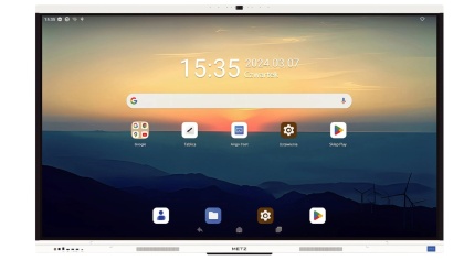 Monitor interaktywny METZ 75SG1 75" 4K UHD | Android 13 | 16GB RAM – do szkół i firm