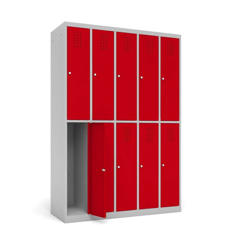 Szafa szkolna 10-skrytkowa 120 x 40 x 180