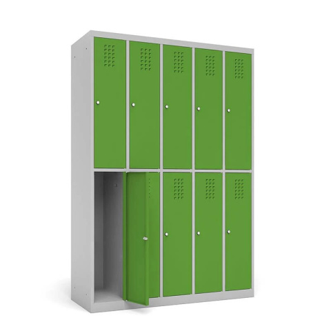 Szafa szkolna 10-skrytkowa 120 x 40 x 180