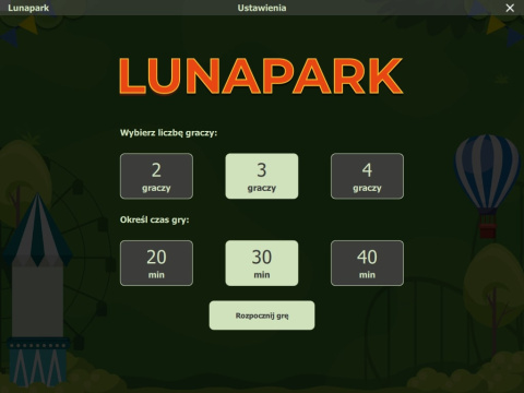 Aplikacja do Smartfloor - Lunapark