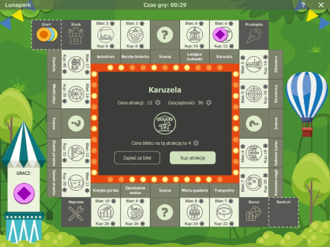 Aplikacja do Smartfloor - Lunapark