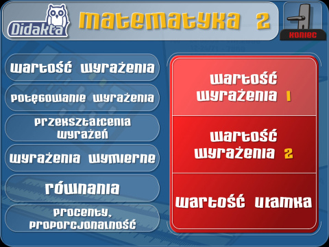 Didakta - Multilicencja nieograniczona czasowo - Matematyka 2 - Algebra Didakta - Multilicencja nieograniczona czasowo - Matematyka 2 - Algebra
