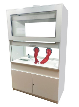 Dygestorium laboratoryjne PRO-III z komorą rękawicową