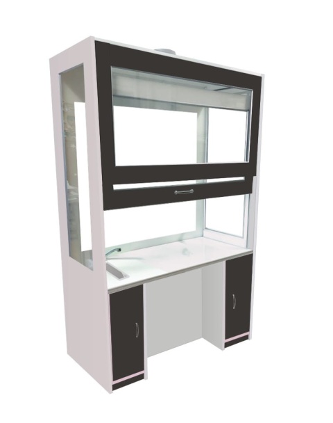 Dygestorium modern Pro-III glass wersja komfort Dygestorium modern Pro-III glass wersja komfort