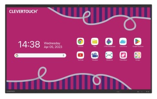 Monitor Clevertouch IMPACT LUX 75" black VAT 0%