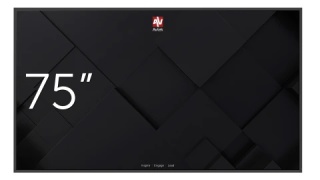 Wirtualna gazetka szkolna Avtek DS 75" - monitor + wieczysta licencja + montaż