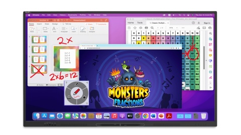 Monitor interaktywny SMART SBID-GX186 V3 86" 4K Android | do szkół i firm