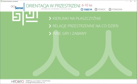 GoSense. Orientacja w przestrzeni.