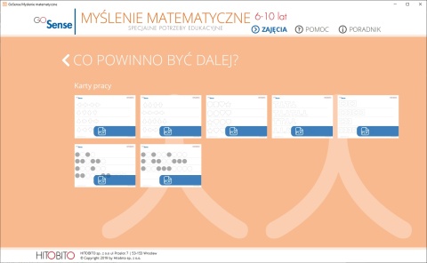 GoSense. Myślenie matematyczne