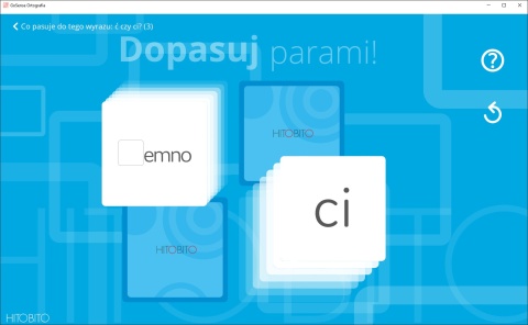 GoSense. Ortografia