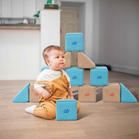 Klocki magnetyczne JollyHeap Zestaw Pixi - 12 szt