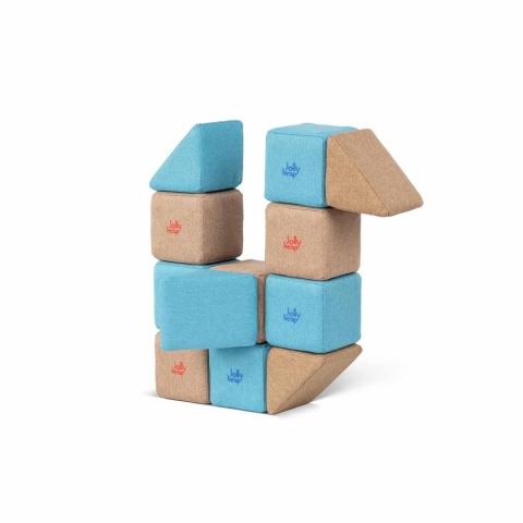 Klocki magnetyczne JollyHeap Zestaw Pixi - 12 szt