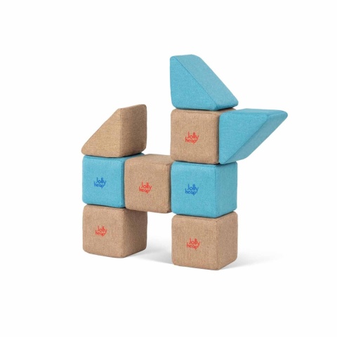 Klocki magnetyczne JollyHeap Zestaw Pixi - 12 szt