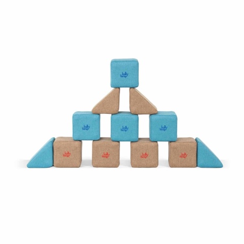 Klocki magnetyczne JollyHeap Zestaw Pixi - 12 szt