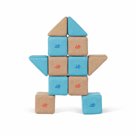 Klocki magnetyczne JollyHeap Zestaw Pixi - 12 szt