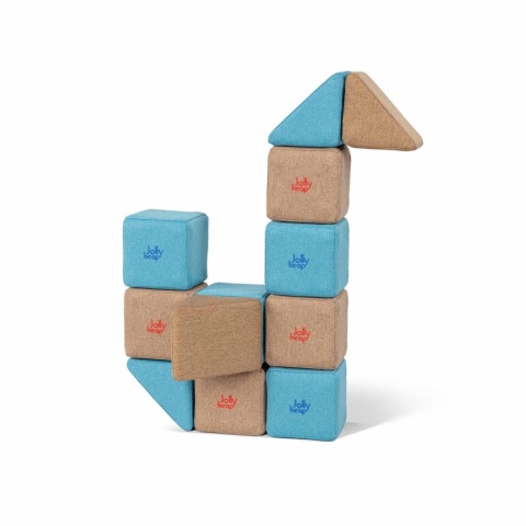 Klocki magnetyczne JollyHeap Zestaw Pixi - 12 szt