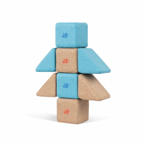 Klocki magnetyczne JollyHeap Zestaw Pixi - 12 szt