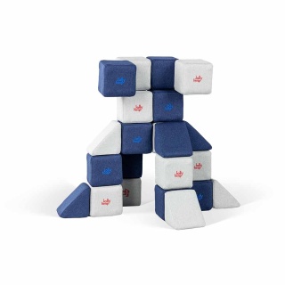 Klocki Magnetyczne JollyHeap Mini – 24 szt
