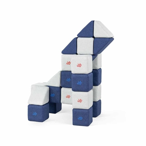 Klocki Magnetyczne JollyHeap Mini – 24 szt