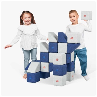 Klocki Magnetyczne JollyHeap Mini – 24 szt