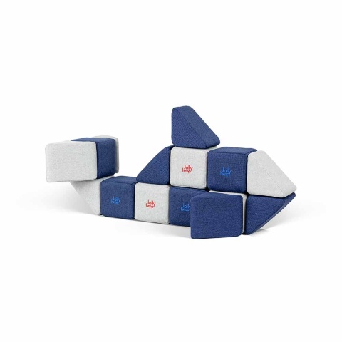 Klocki Magnetyczne JollyHeap Mini – 24 szt