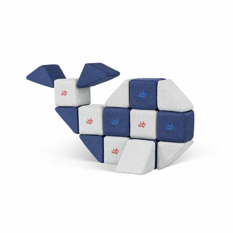 Klocki Magnetyczne JollyHeap Mini – 24 szt