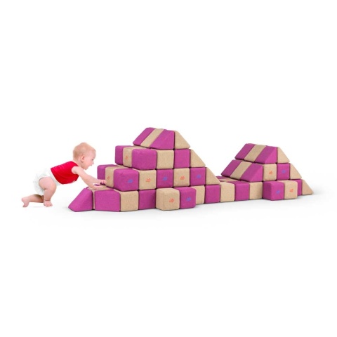 Zestaw klocków JollyHeap Basic - 100 szt Zestaw klocków JollyHeap Basic - 100 szt
