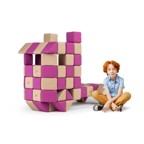 Zestaw klocków JollyHeap Basic - 100 szt Zestaw klocków JollyHeap Basic - 100 szt