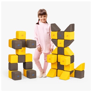 Zestaw klocków JollyHeap Medium - 50 szt