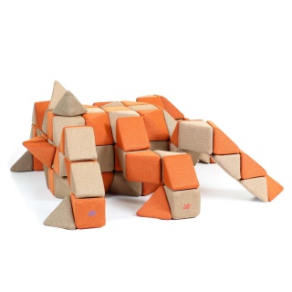 Klocki magnetyczne JollyHeap Creative Pajączek CLEO - 100 szt