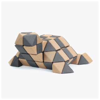 Klocki magnetyczne JollyHeap Creative Żółw TAPI-TUK - 100 szt