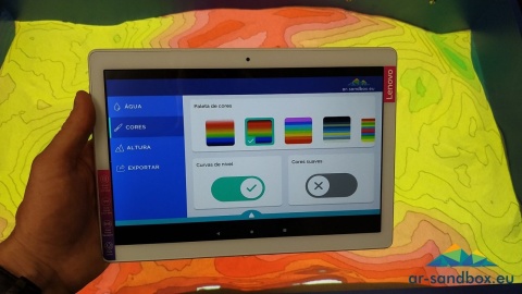 Piaskownica rozszerzonej rzeczywistości SMARTBOX - wariant rozszerzony