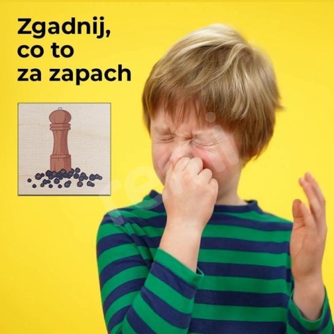 SKRZYNKA ZAPACHÓW - zmysł węchu