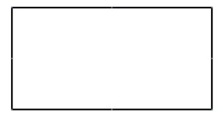 Blat stolika szkolnego 2-os. 130 x 50 cm, obrzeże PCV 2 mm - BIEL ALPEJSKA