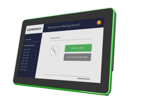 Clevertouch Live Rooms 2 10” Panel – Inteligentny system rezerwacji sal konferencyjnych