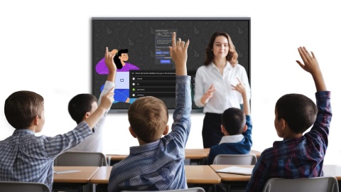 Monitor interaktywny Clevertouch ProSeries3 65" 4K Android 14 | 16GB RAM – do szkół VAT 0%