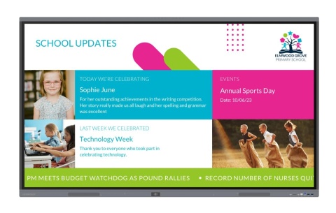 Monitor interaktywny Clevertouch ProSeries3 98" 4K Android 14 | 16GB RAM – do szkół VAT 0%