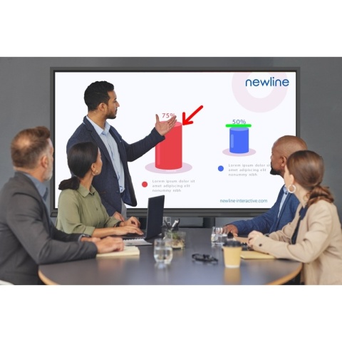 Monitor interaktywny Newline 55" z Androidem