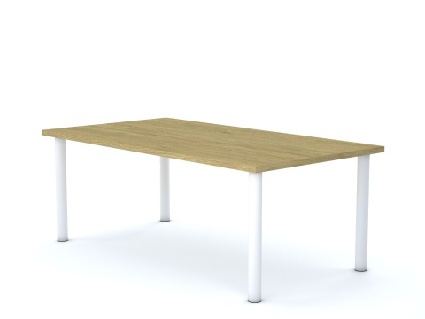 Stół CLASSIC Frame Prostokąt 1400x750 z regulacją 4-6