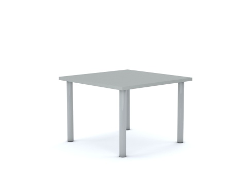 Stół CLASSIC Kwadrat 750x750 z regulacją 4-6