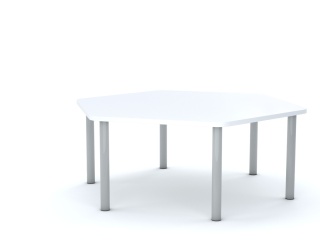 Stół SMART Frame Sześciokąt 700 z regulacją 1-3