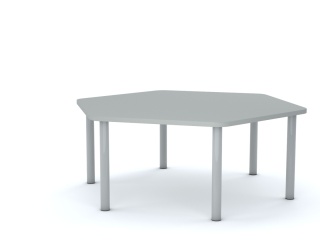 Stół SMART Frame Sześciokąt 700 z regulacją 1-3