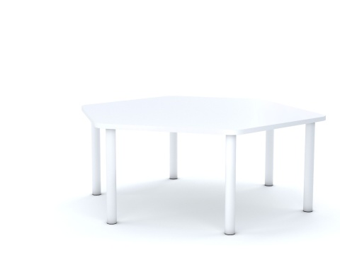 Stół SMART Frame Sześciokąt 700 z regulacją 4-6