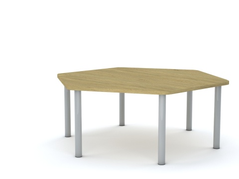 Stół SMART Frame Trapez 1400x700x800 z regulacją 1-3