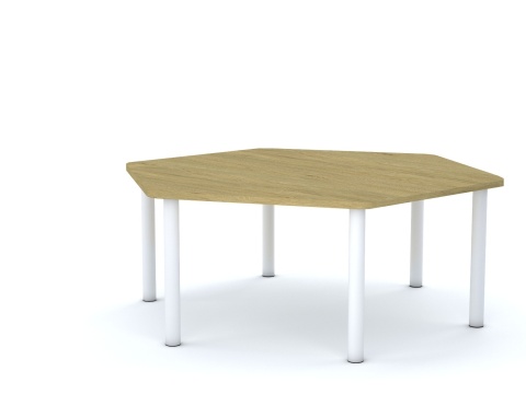 Stół SMART Frame Trapez 1400x700x800 z regulacją 4-6